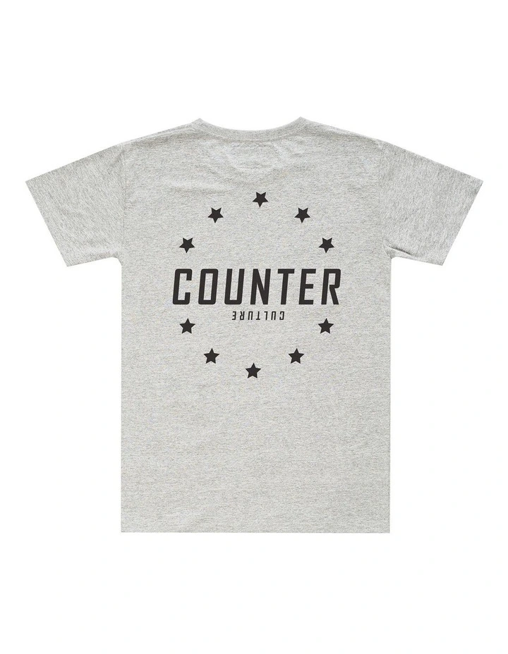 Polaris Tee - Youth in Marle Grey image 2