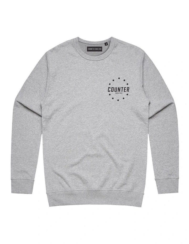 Polaris Crewneck - Youth in Grey image 1