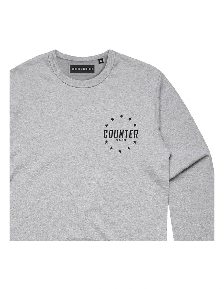 Polaris Crewneck - Youth in Grey image 3