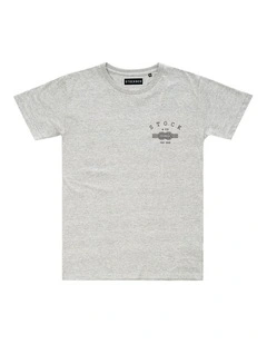 Knot Tee - Youth in Marle Grey