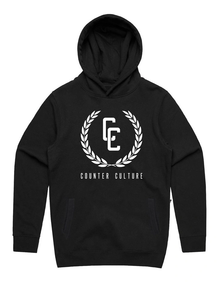 Garland Logo Hoodie - Youth in Black image 1