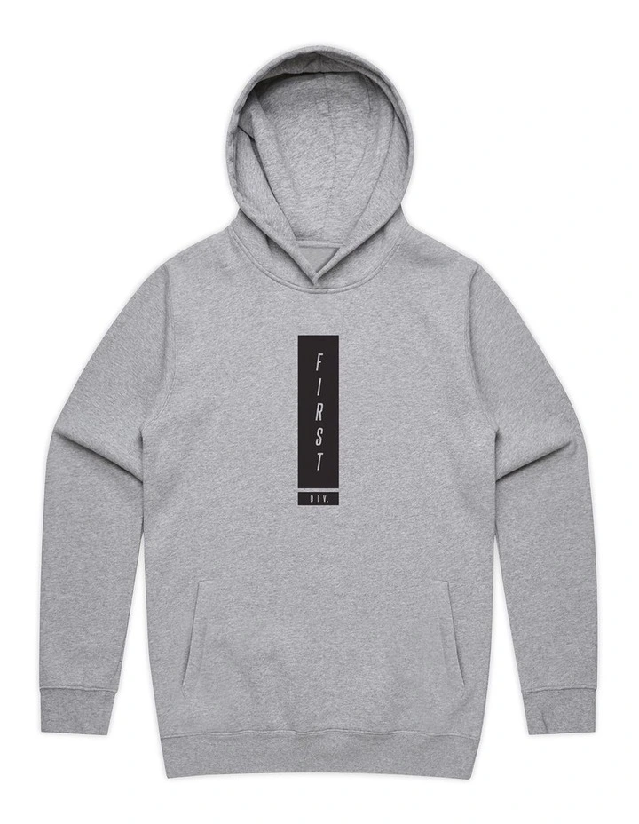 Midfield Hoodie - Youth in Marle Grey image 1