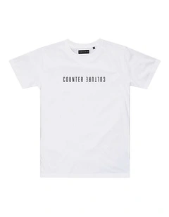 Atlas Tee - Youth in White