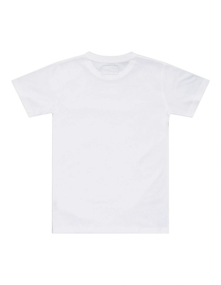 Atlas Tee - Youth in White image 2