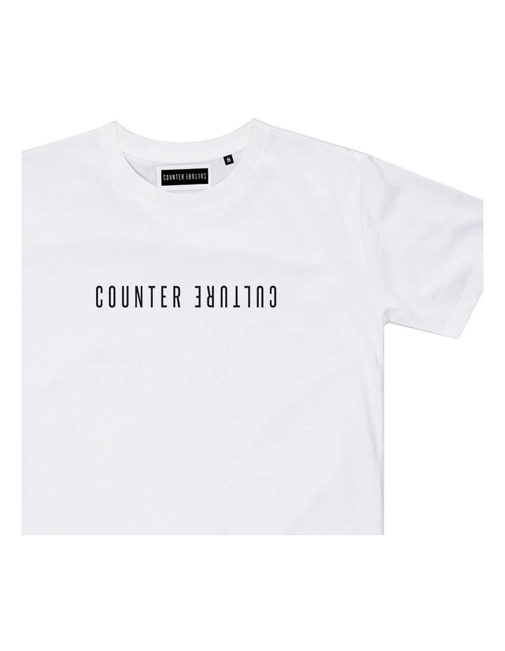 Atlas Tee - Youth in White image 3