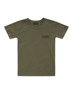 Chelsea Tee - Youth in Olive