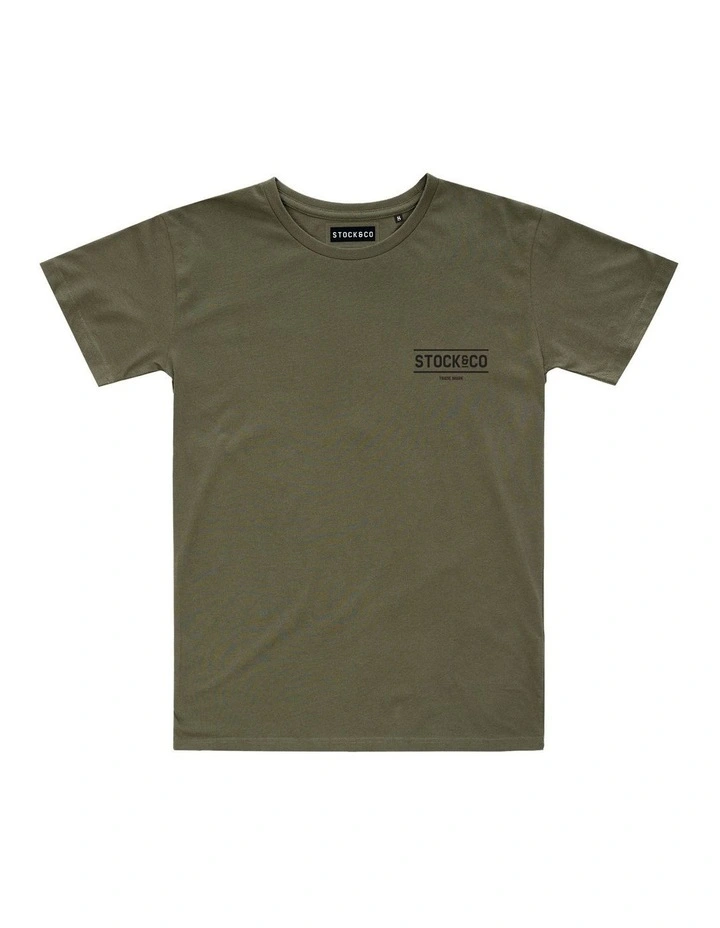 Chelsea Tee - Youth in Olive image 1