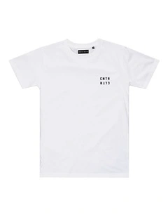 Geo Tee - Youth in White