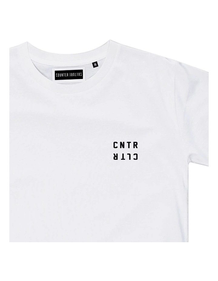 Geo Tee - Youth in White image 3