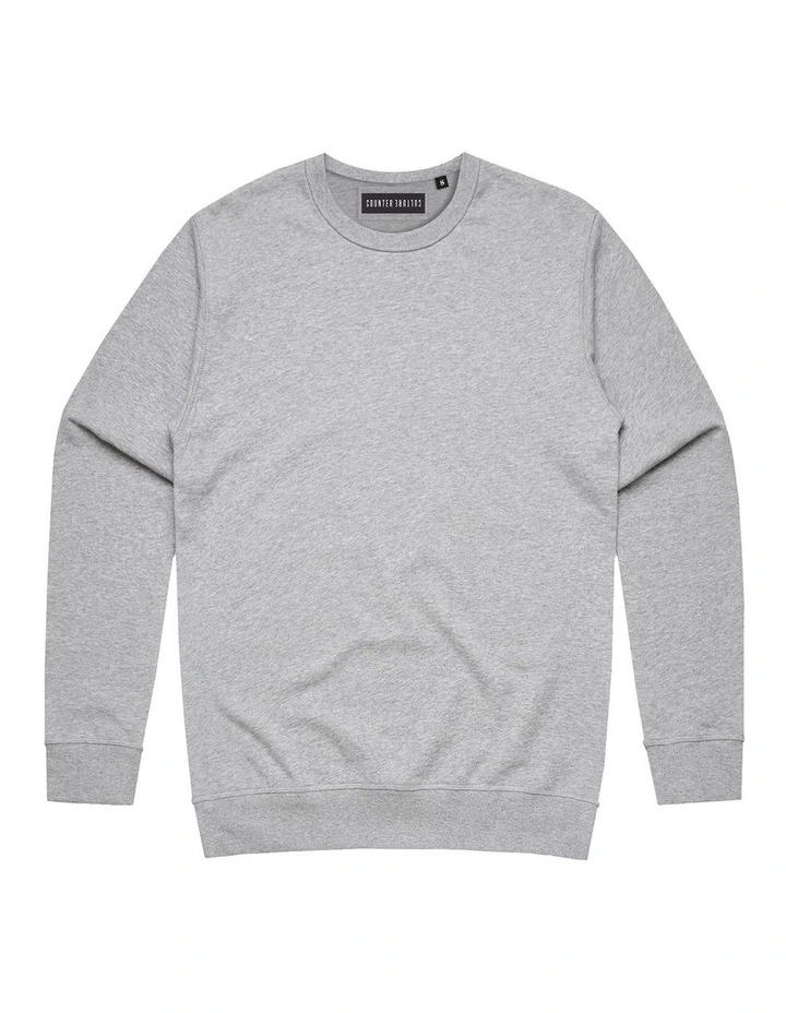 Absent Crewneck - Youth in Grey image 1