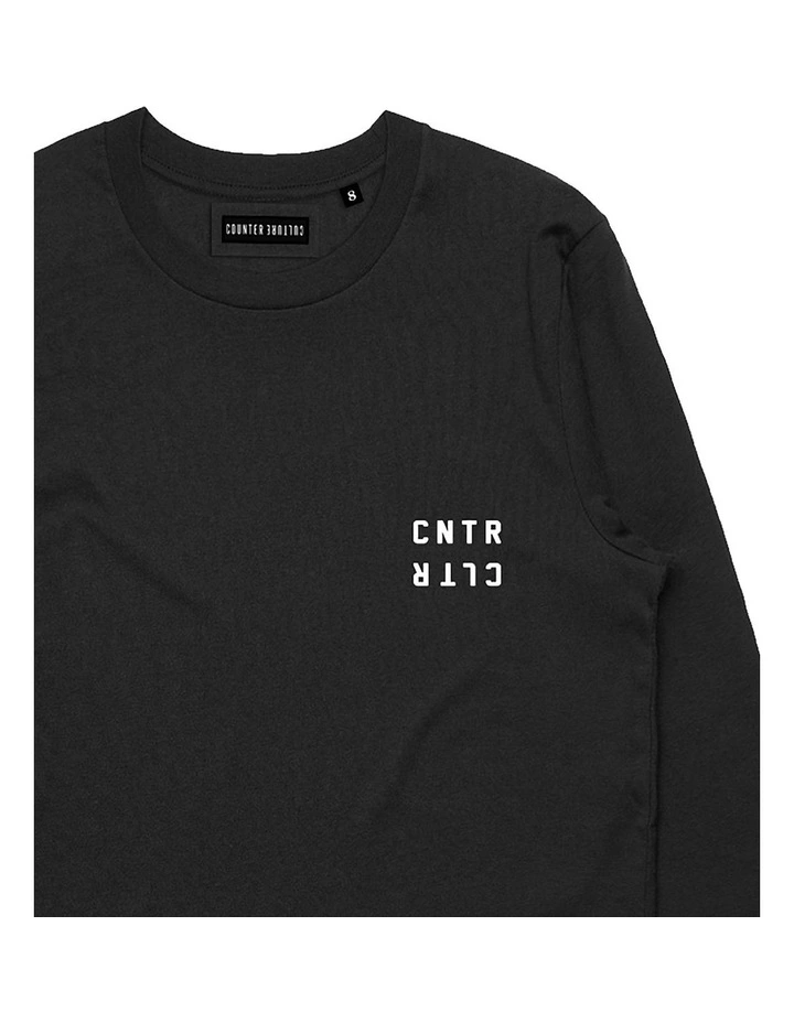Geo Long Sleeve - Youth in Black image 3