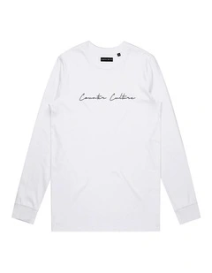 Autograph Rise Long Sleeve - Youth in White