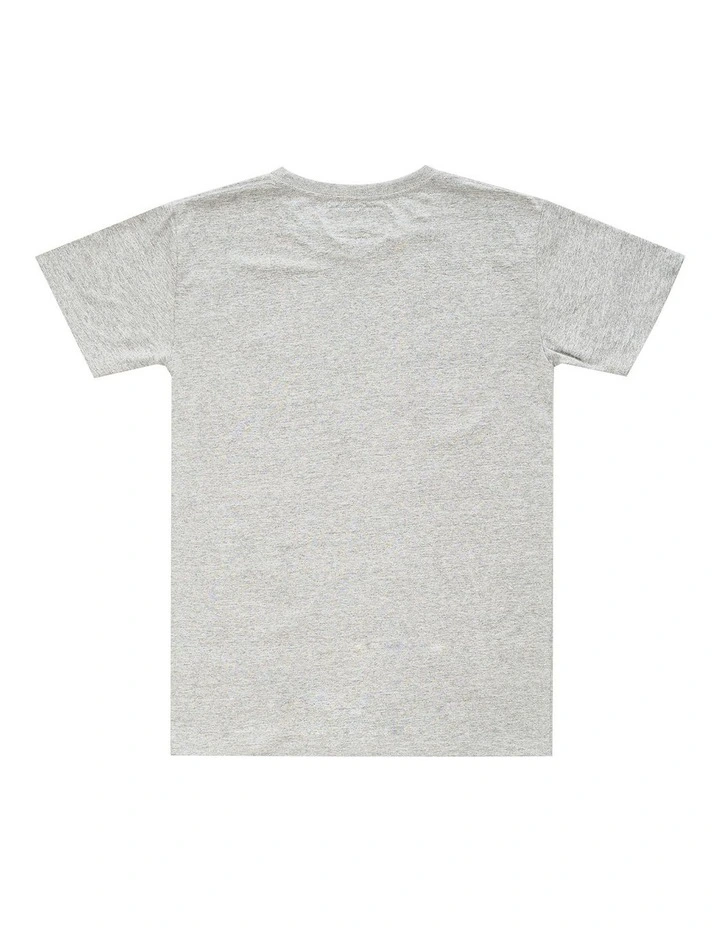 Atlas Tee - Youth in Marle Grey image 2