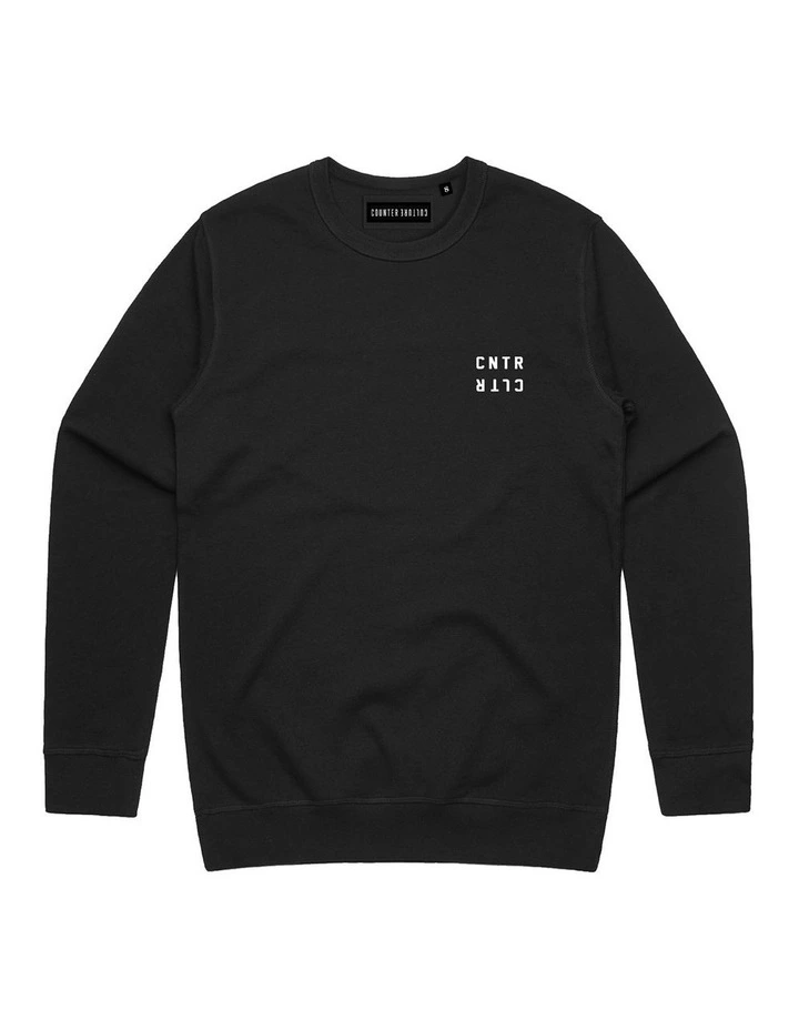 Geo Crewneck - Youth in Black image 1