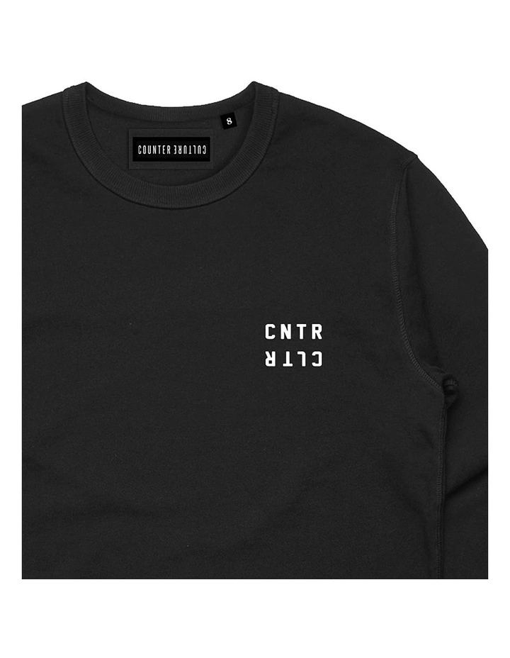 Geo Crewneck - Youth in Black image 3