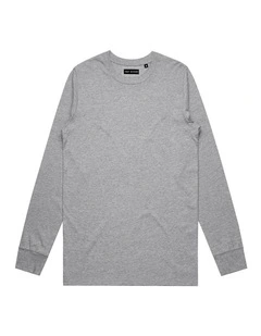 Weekender Long Sleeve - Youth in Marle Grey