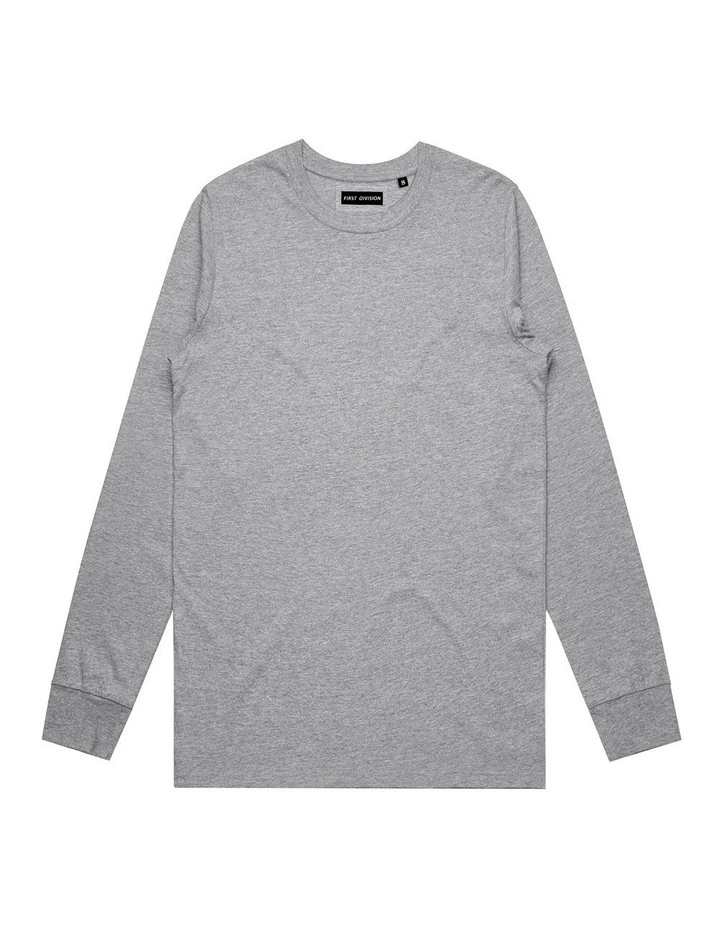 Weekender Long Sleeve - Youth in Marle Grey image 1