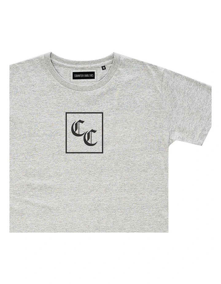 Celt Tee - Youth in Marle Grey image 3