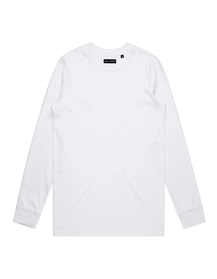 Weekender Long Sleeve - Youth in White image 1