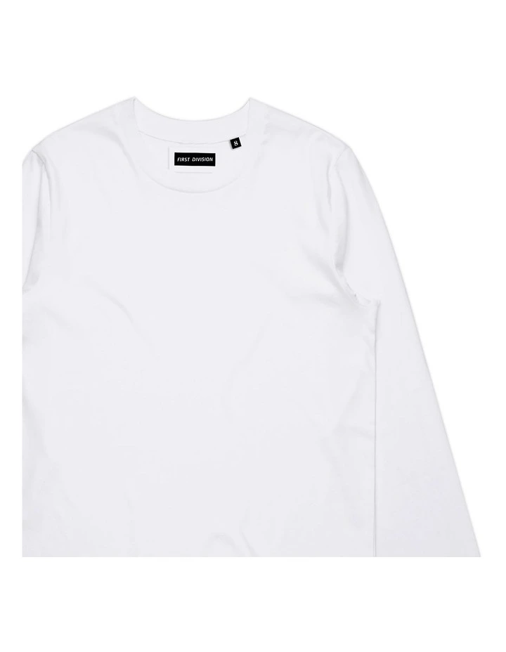 Weekender Long Sleeve - Youth in White image 3