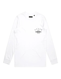 Knot Long Sleeve - Youth in White