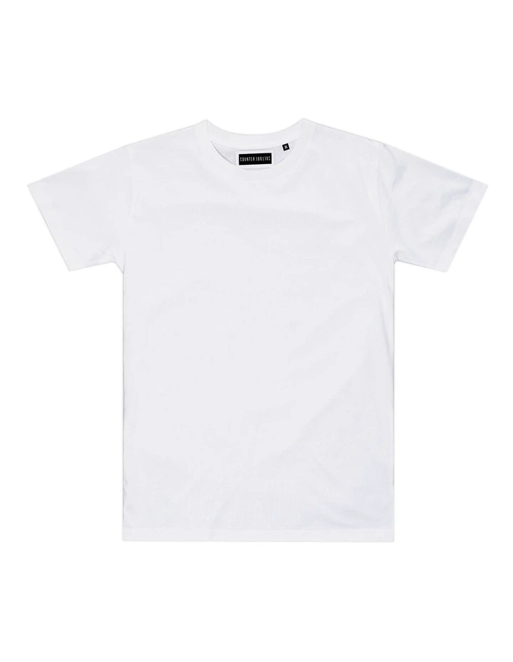 Absent Tee - Youth in White image 1