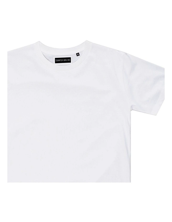 Absent Tee - Youth in White image 3