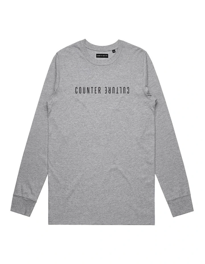 Atlas Long Sleeve - Youth in Marle Grey image 1