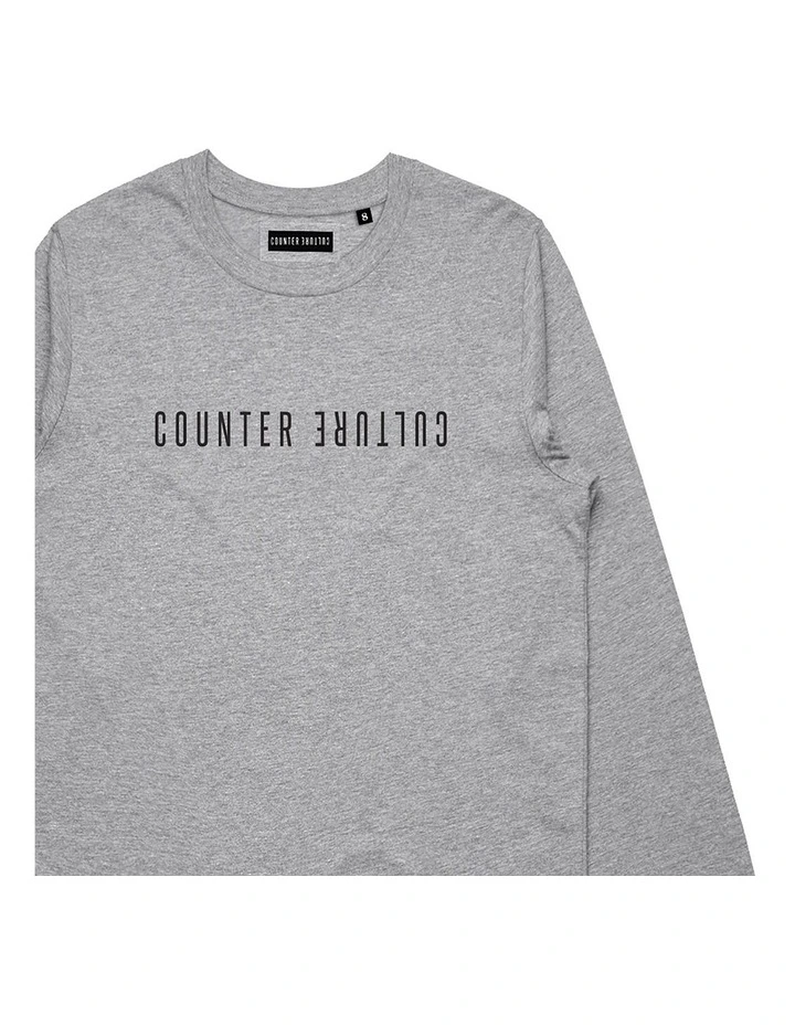 Atlas Long Sleeve - Youth in Marle Grey image 3