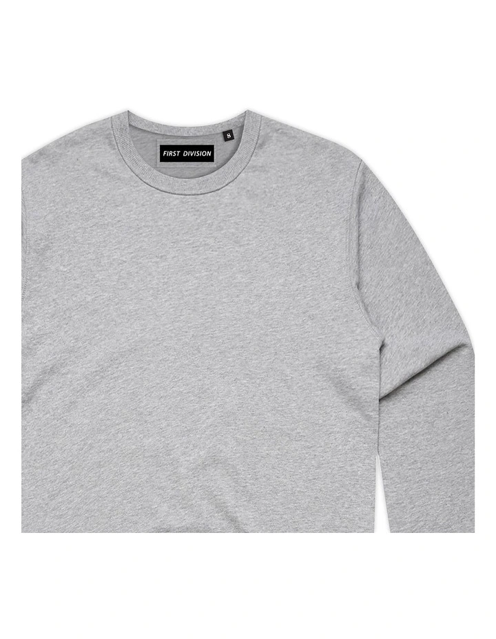 Weekender Crewneck - Youth in Marle Grey image 3