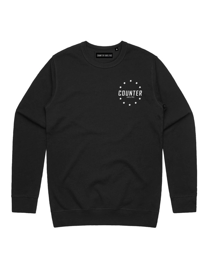 Polaris Crewneck - Youth in Black image 1