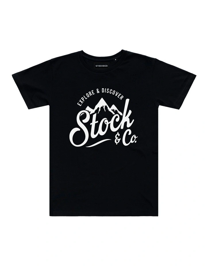 Original Explorer Tee - Youth in Black image 1