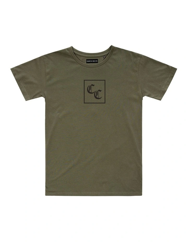 Celt Tee - Youth in Olive image 1