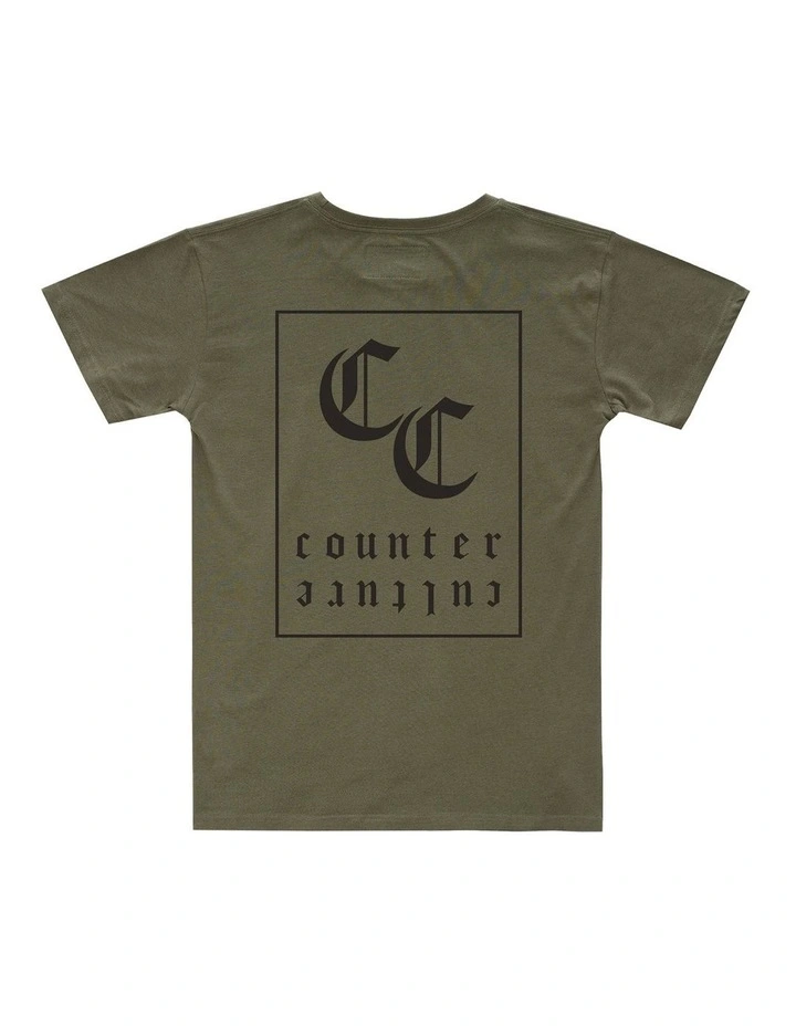 Celt Tee - Youth in Olive image 2