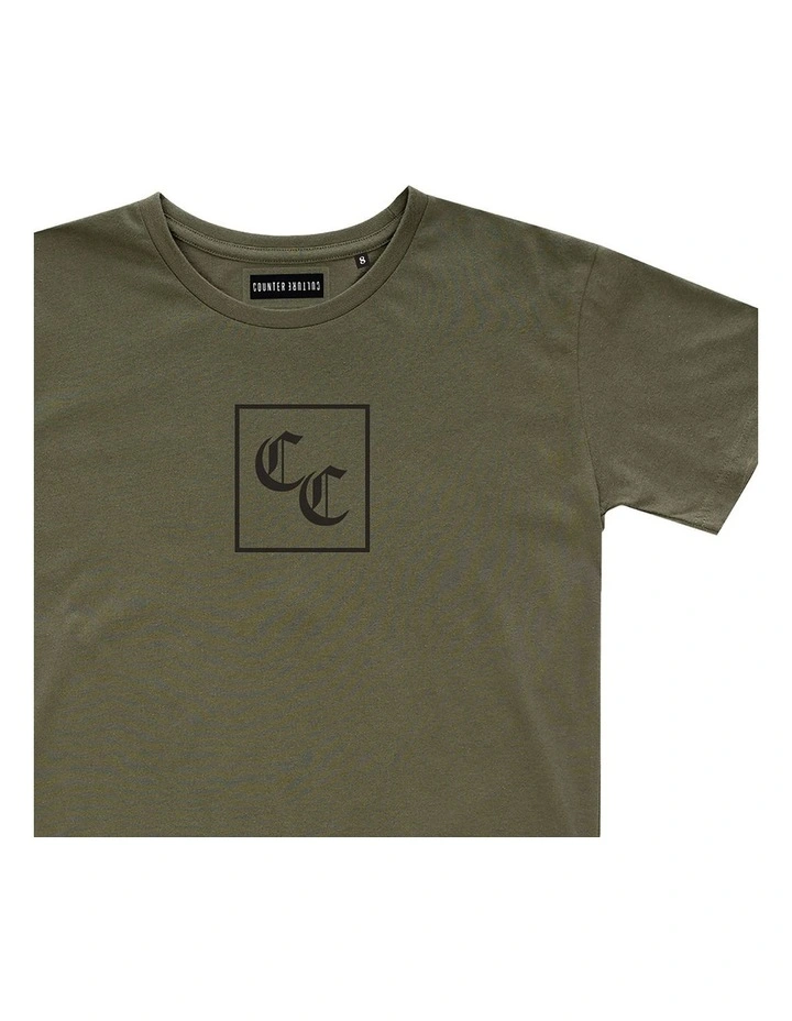 Celt Tee - Youth in Olive image 3