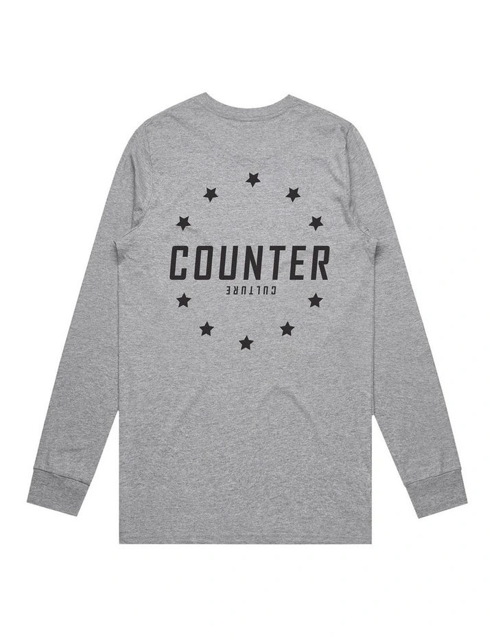 Polaris Long Sleeve - Youth in Marle Grey image 2