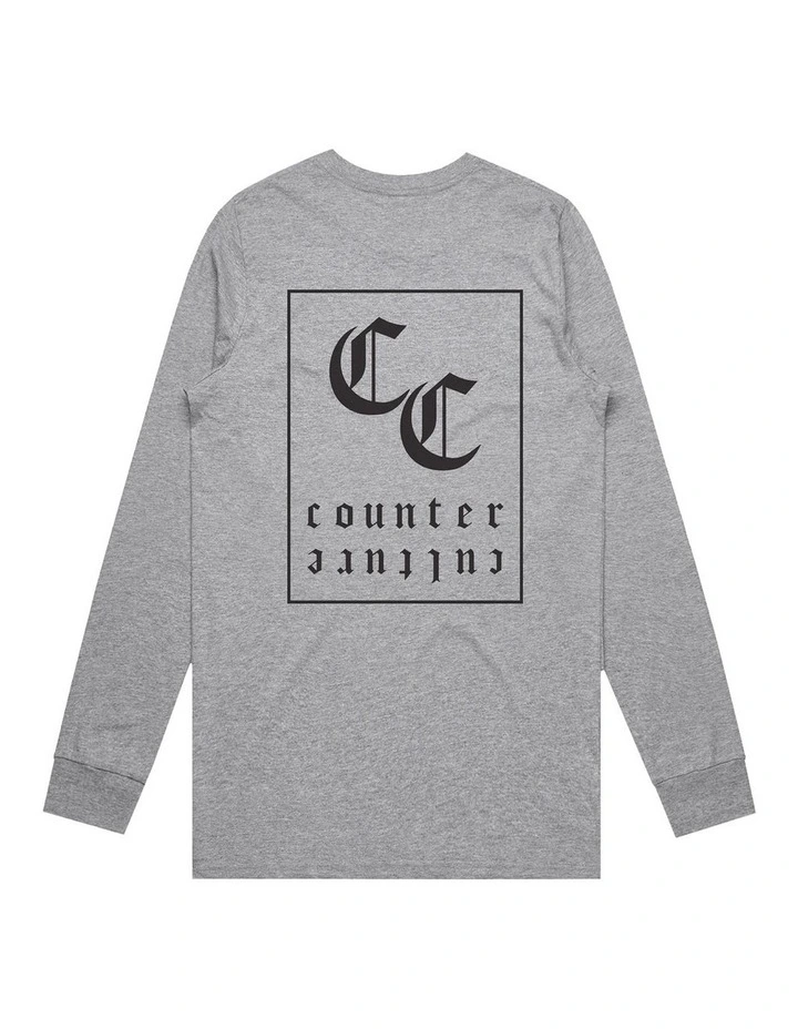 Celt Long Sleeve - Youth in Marle Grey image 2