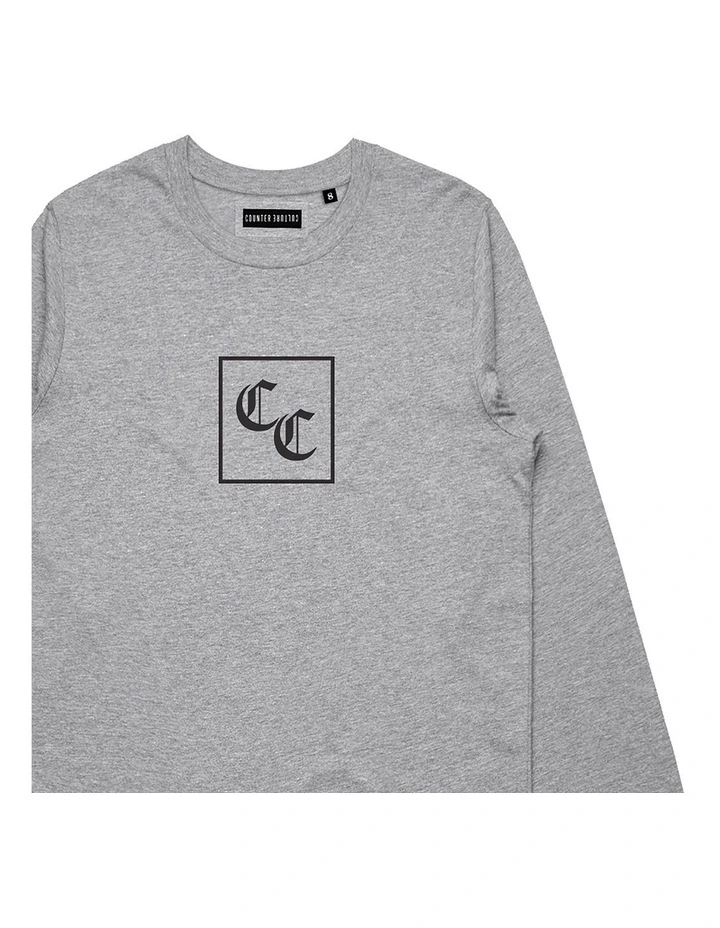 Celt Long Sleeve - Youth in Marle Grey image 3