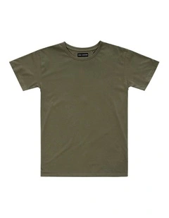 Weekender Tee - Youth in Olive