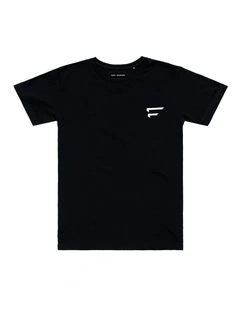 Performance Crest Tee - Youth in Black