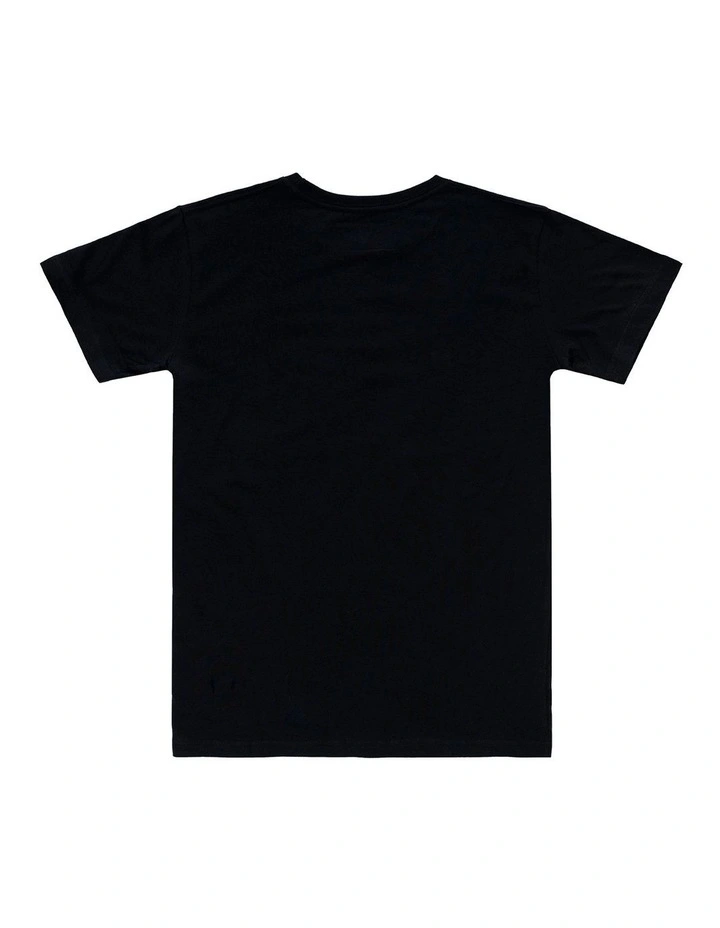 Performance Crest Tee - Youth in Black image 2