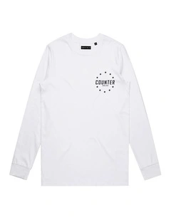Polaris Long Sleeve - Youth in White