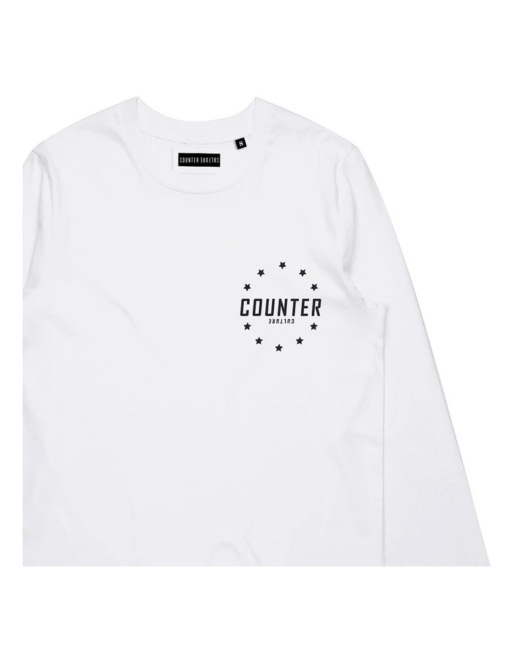 Polaris Long Sleeve - Youth in White image 3