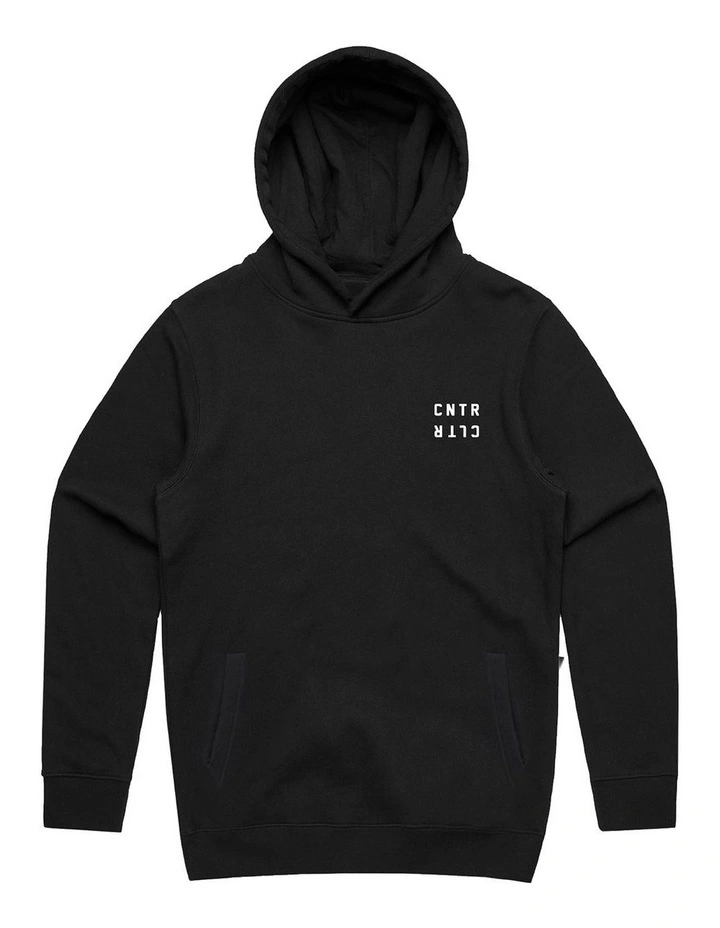 Geo Hoodie - Youth in Black image 1