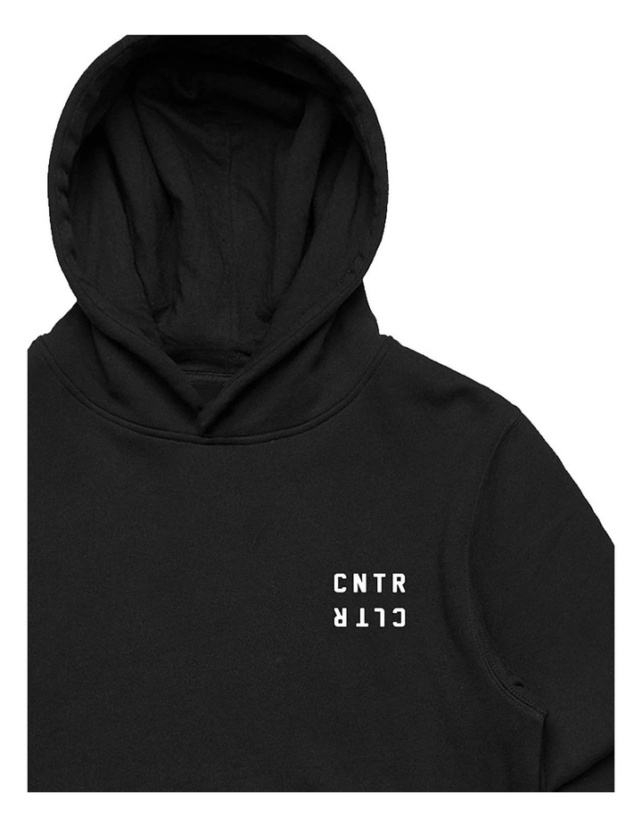Geo Hoodie - Youth in Black image 3