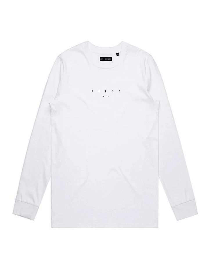 Stature Long Sleeve - Youth in White image 1