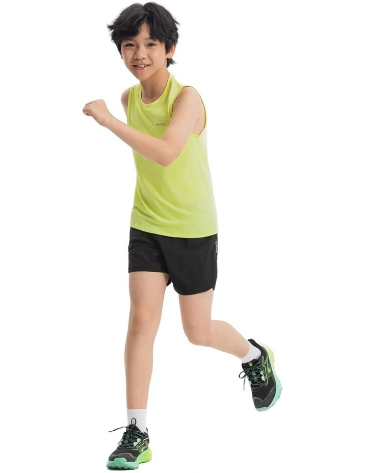 Kiprun Kids Running Tank Top 900 Lime Green image 7