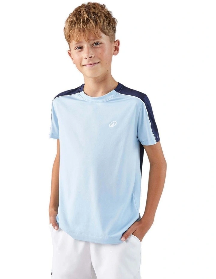 Kids' Tennis Crew-Neck T-Shirt Dry - Blue image 1