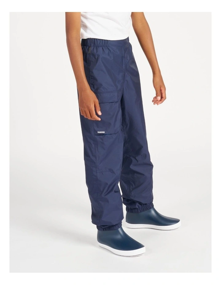 Decathlon - Kids' Overtrousers Sailing 100 Navy blue image 3