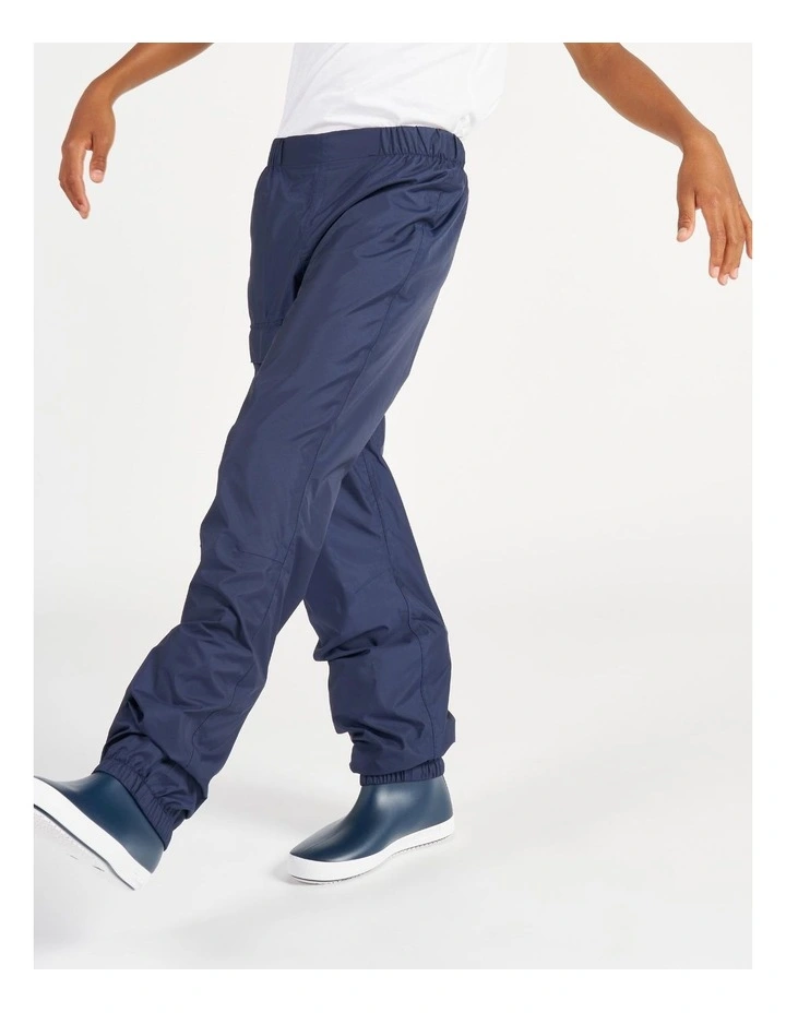 Decathlon - Kids' Overtrousers Sailing 100 Navy blue image 5